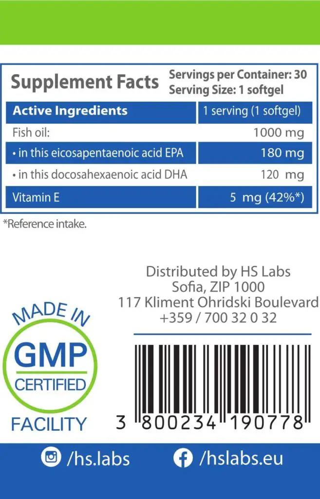 HS Labs Omega 3