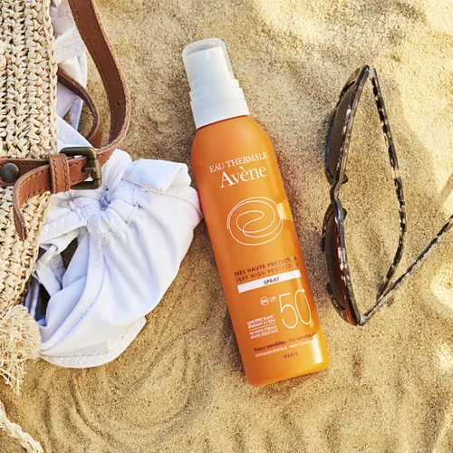 Sunscreen spray Avene SPF 50+