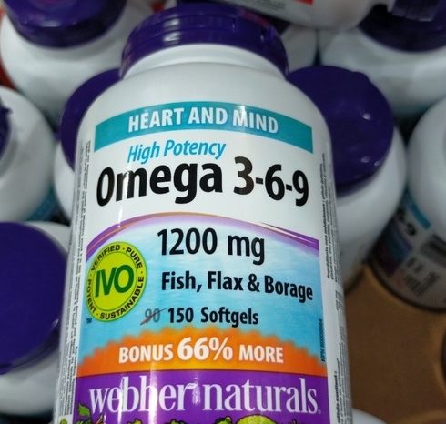 Webber Naturals Omega 3-6-9